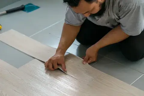 Luxury Vinyl Plank Flooring Installation in Leesburg VA